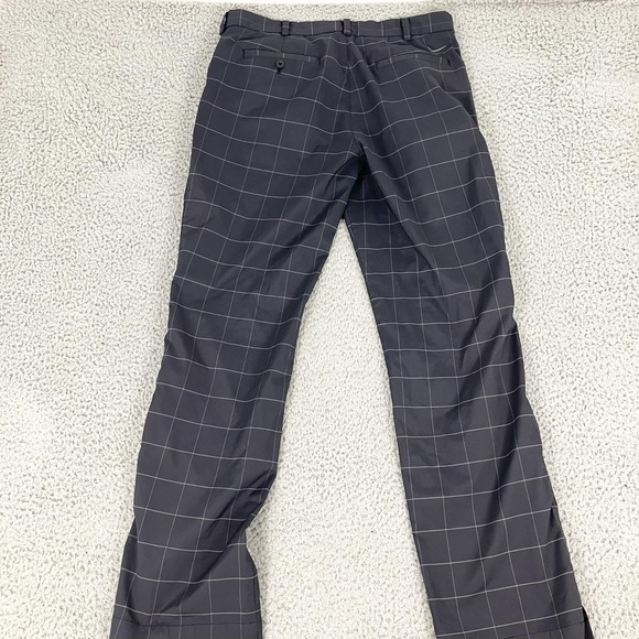 Nike Golf Pants Mens 34x32 Windowpane Tour Performance Dri-FIT Flat Front - Picture 7 of 7